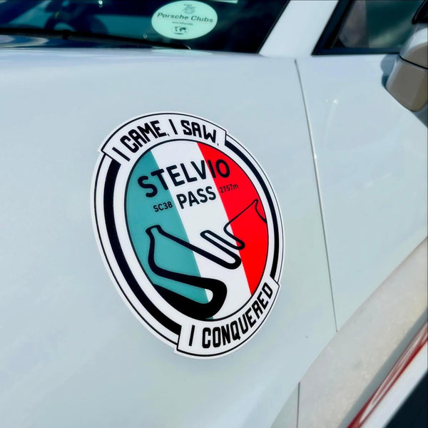 STELVIO PASS Italy Decal