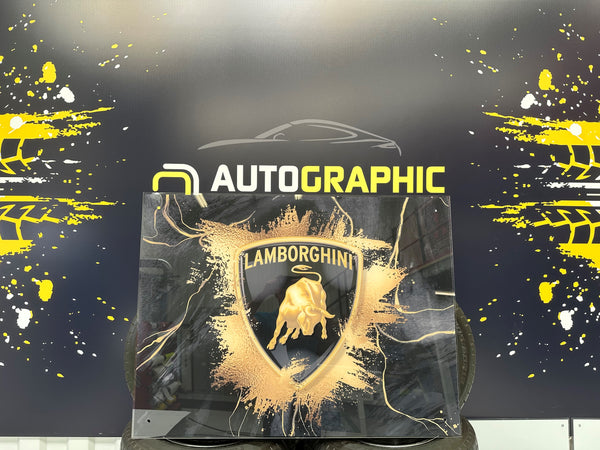 LAMBORGHINI - Large Badge Art Sign