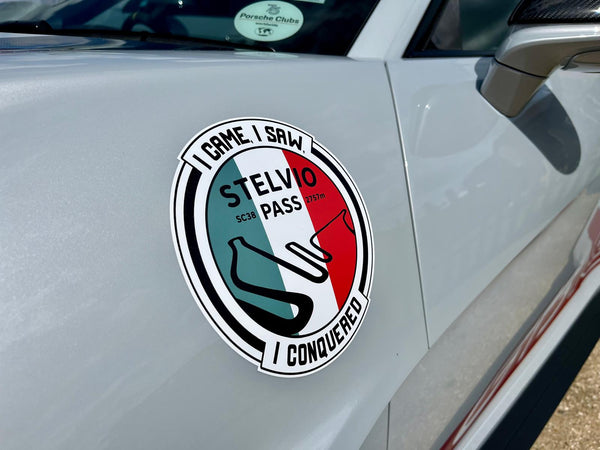 STELVIO PASS Italy Decal