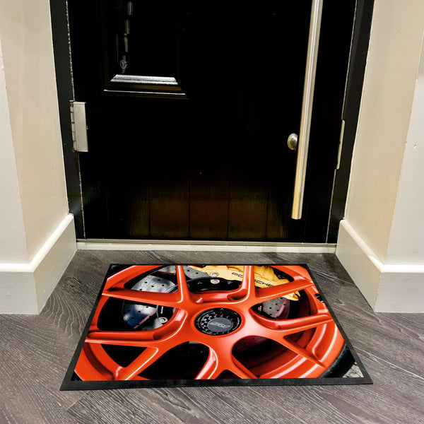 Porsche 911 (992.1) GT3 RS weissach closeup floor mat