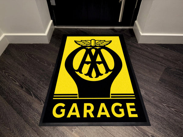 AA Garage - Portrait Style Floor Mat
