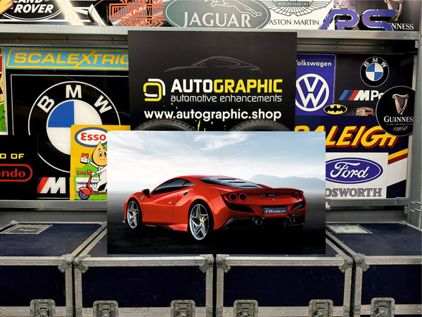 Ferrari F8 Tributo - PVC Poster