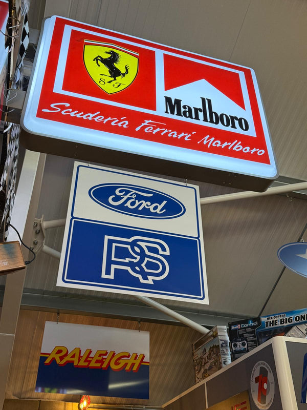 FERRARI Marlboro light up sign