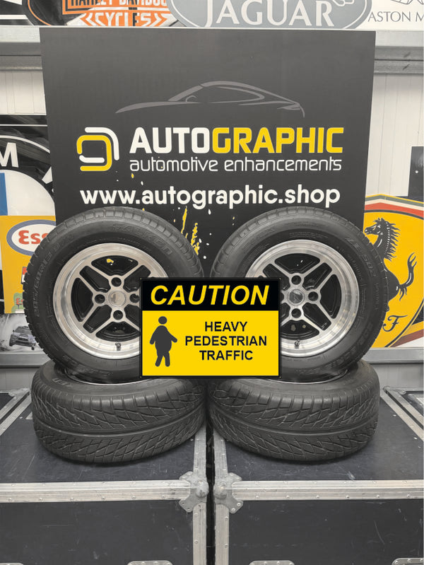 Caution : Heavy Pedestrian Traffic - A2/A3 Sign