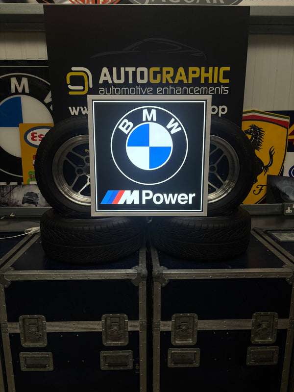 BMW - M Power Square Illuminated Sign