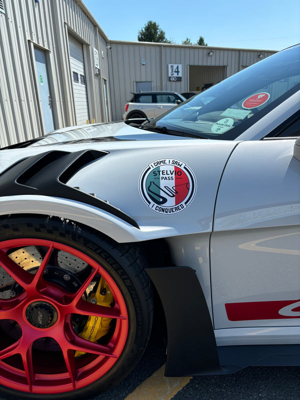 STELVIO PASS Italy Decal