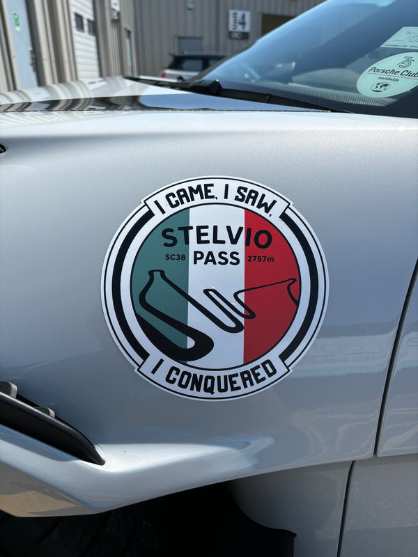 STELVIO PASS Italy Decal
