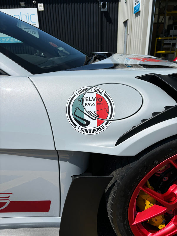 STELVIO PASS Italy Decal
