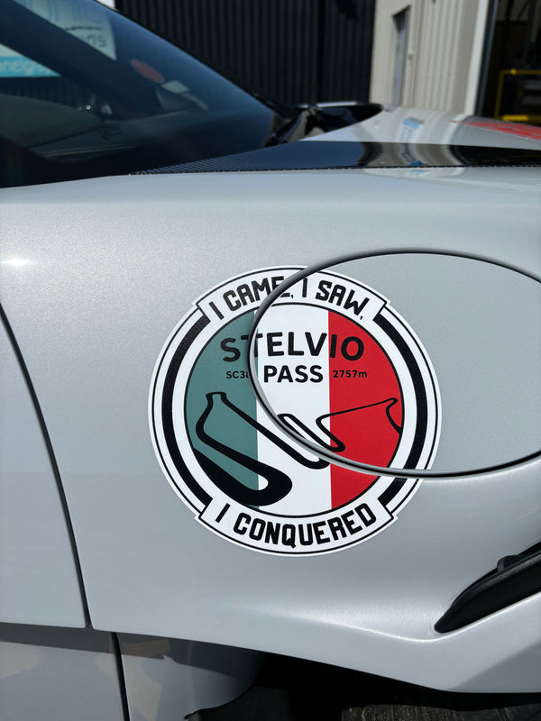 STELVIO PASS Italy Decal