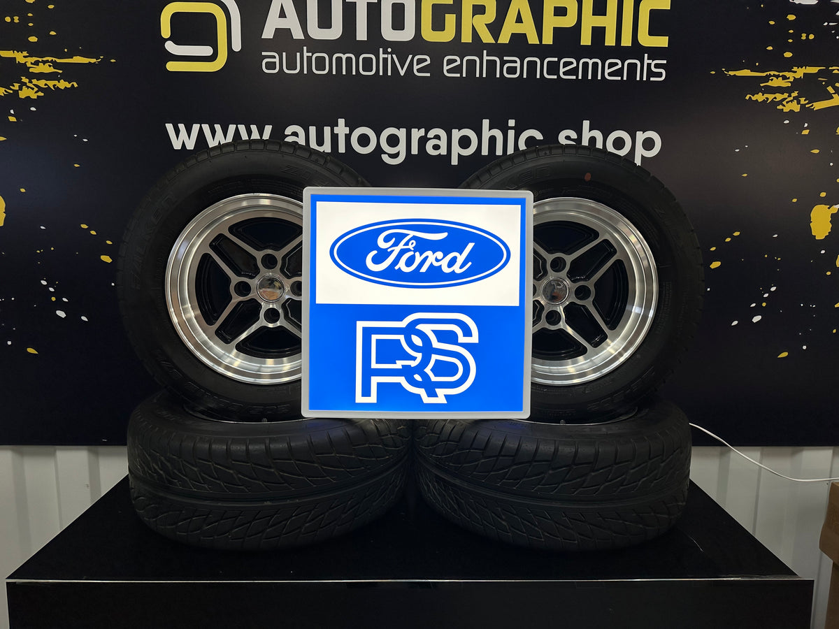 FORD RS Illuminated Sign – Auto Graphic