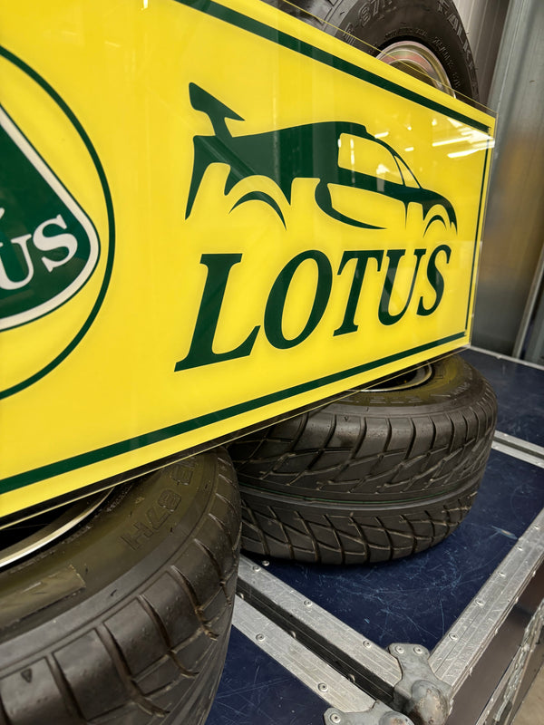 LOTUS Very Large Sign Silhouette and Badge