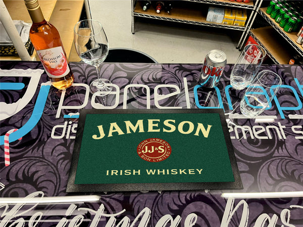 Jameson Whiskey - Green Bar Mat