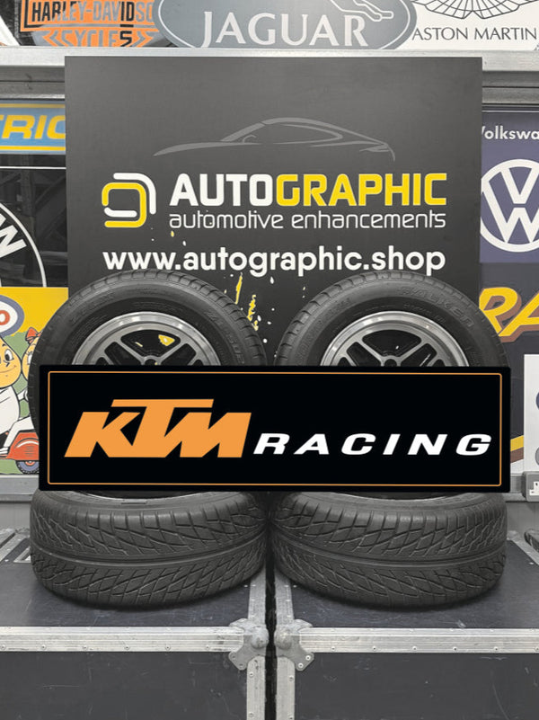 KTM Racing - Metal Long Sign