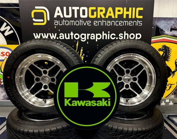Kawasaki - Black Circle Sign