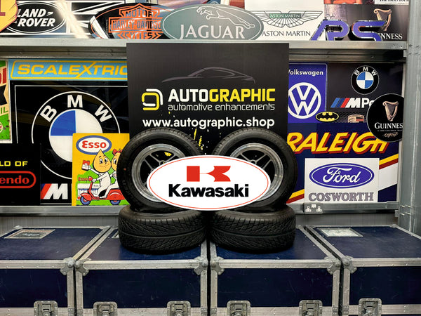 Kawasaki - White Oval Sign