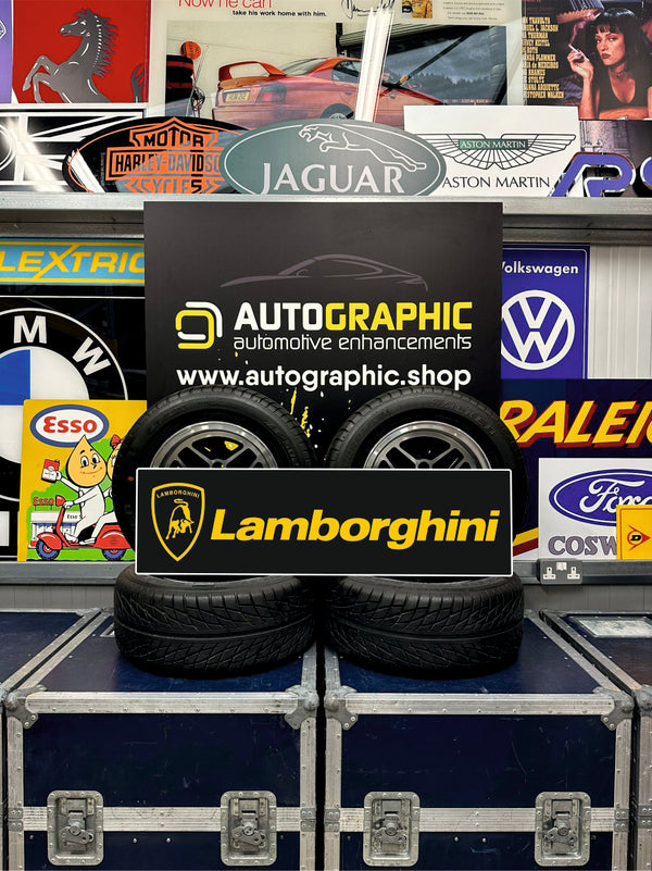 Lamborghini - Aluminum Long Sign