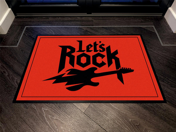 Let's Rock - Floor Mat