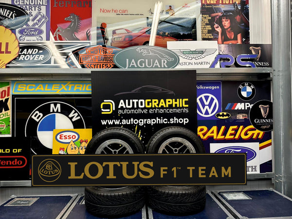 LOTUS - F1 5FT Long 3D Effect Sign