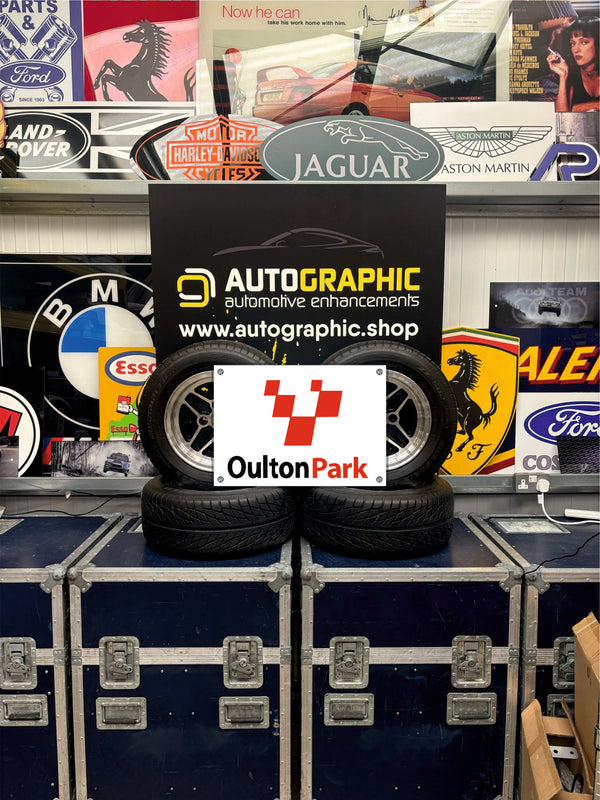 MSV Oulton Park Race Track Logo - A2 A3 Sign