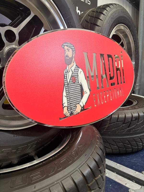 MADRI - Mirror Oval Sign
