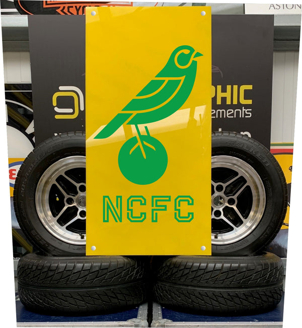 Norwich City Football Club - Large Acrylic Sign
