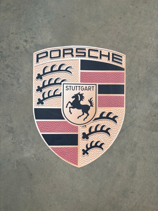 Porsche Logo - Floor Decal