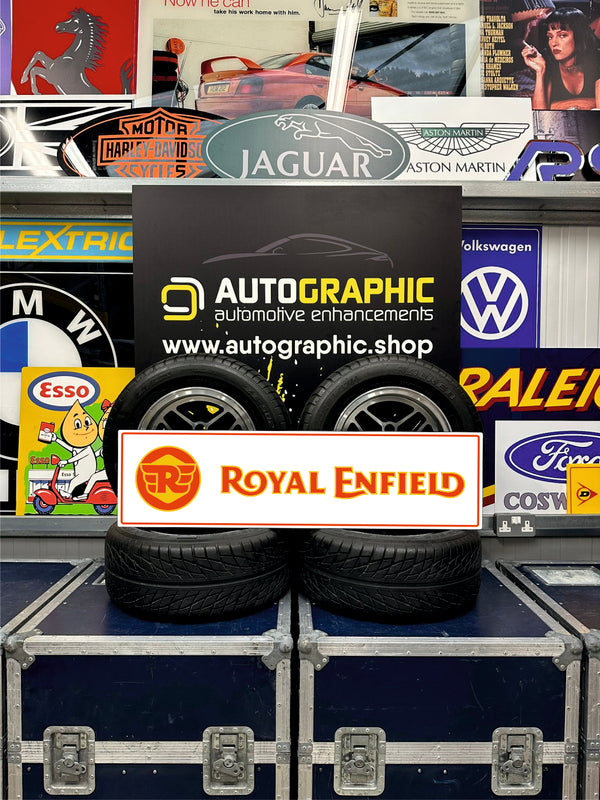 Royal Enfield - Long Metal Sign