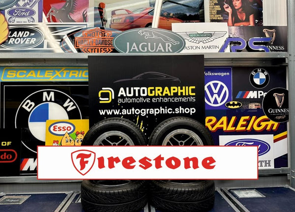 FIRESTONE - Large 5FT Long 3D Effect Sign