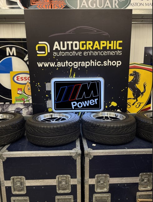 BMW - M Power Neon Effect Illuminated Light Box