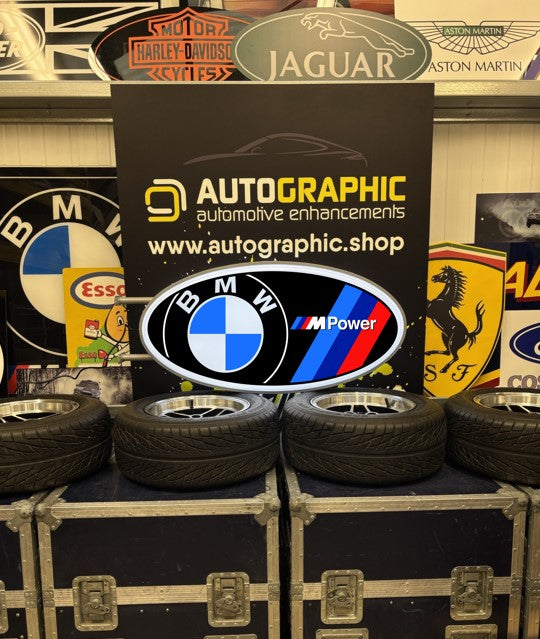 BMW - M Power Oval Illuminated Plug-In Sign