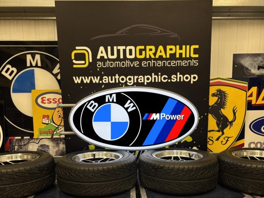 BMW - M Power Oval Illuminated Plug-In Sign