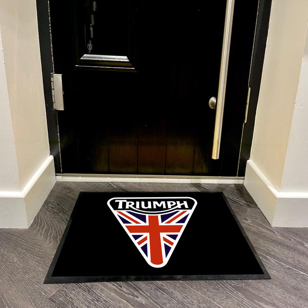 TRIUMPH - Triangle Union Jack Floor Mat