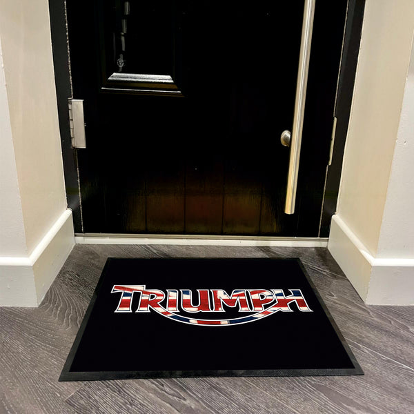 TRIUMPH - Logo Union Jack Floor Mat
