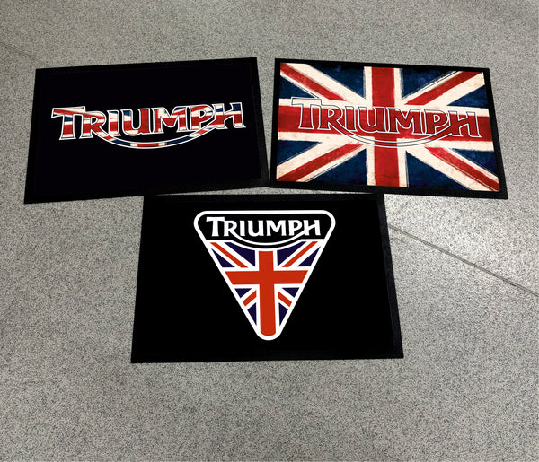 TRIUMPH - Triangle Union Jack Floor Mat