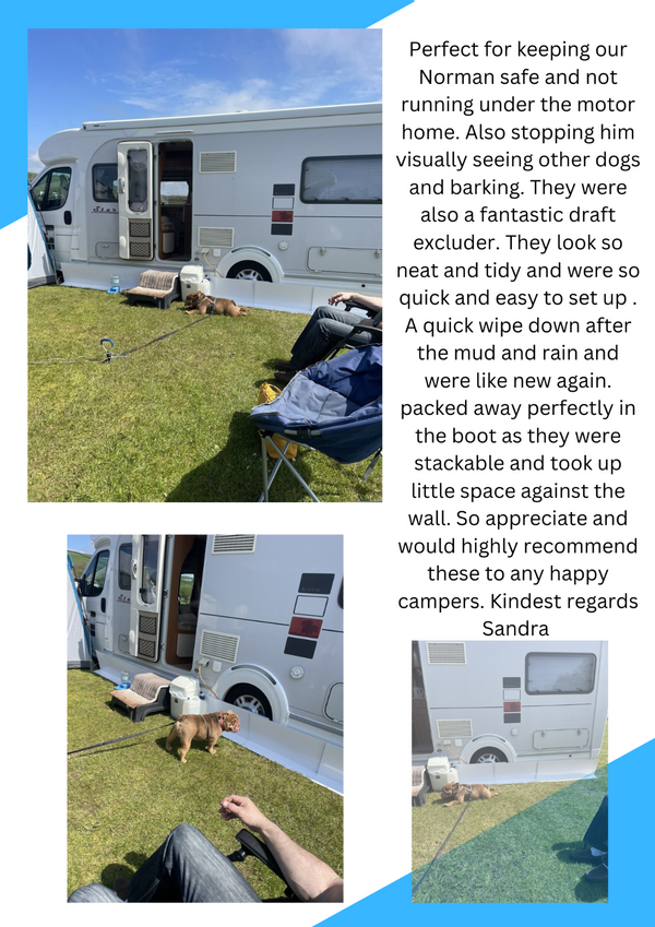 MOTORHOME CARAVAN draught skirt (50cm)