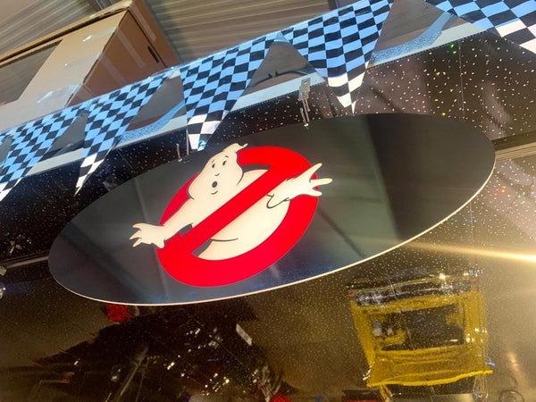 GHOSTBUSTERS Opal Oval Sign