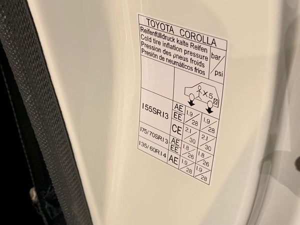 TOYOTA Corolla AE82 AE86 AE85 Levin Sticker Decal