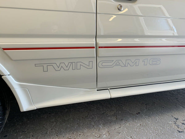 TOYOTA AE82 GT Twin Cam OEM Corolla Decal + Red Stripe Kit