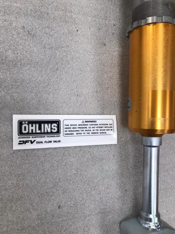 OHLINS DFV Suspension Sticker Decal (Set of 4)