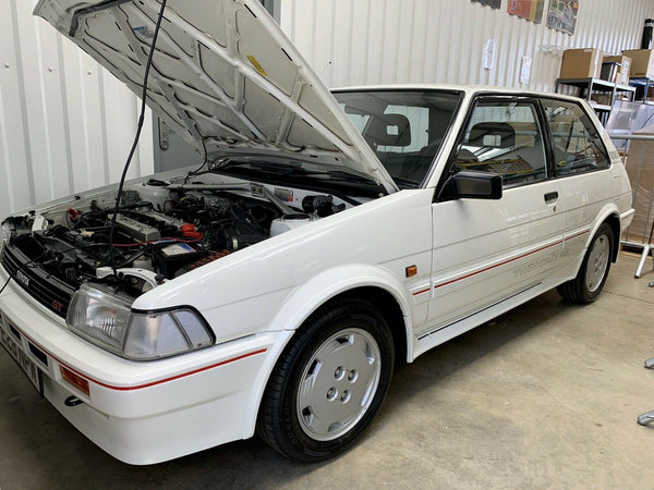 TOYOTA AE82 GT Twin Cam OEM Corolla Decal + Red Stripe Kit