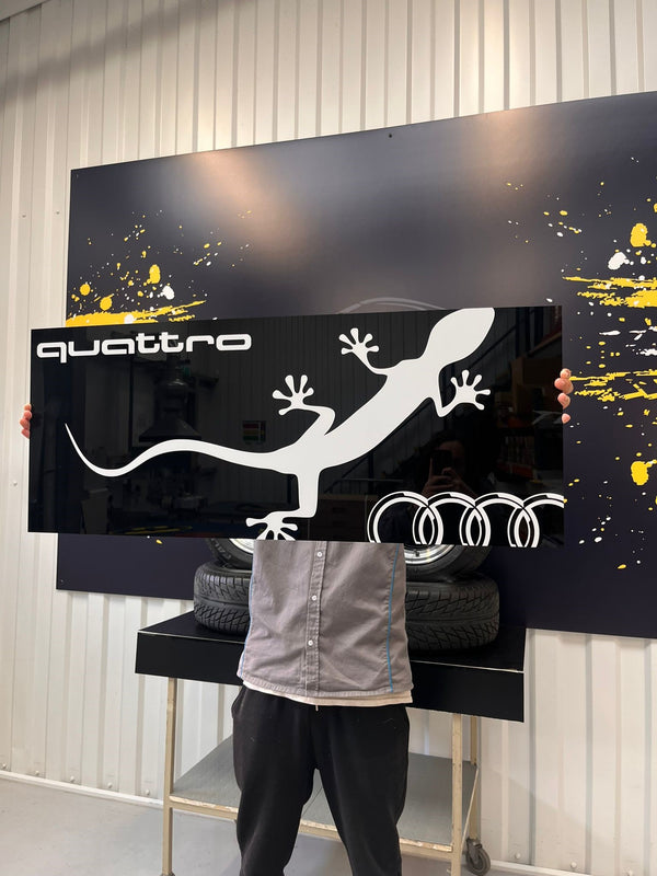 AUDI Quattro Sign