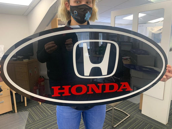 HONDA Oval Sign
