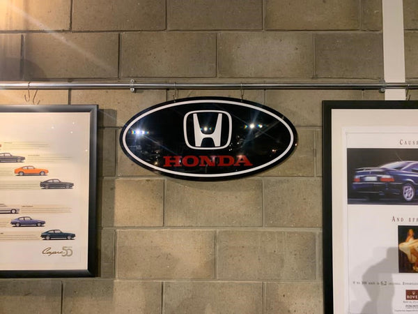 HONDA Oval Sign