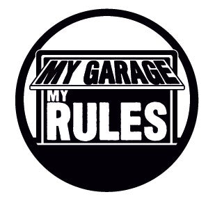 FREE GIFT - Garage mancave wall sticker