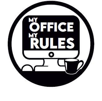 FREE GIFT - Office mancave wall sticker
