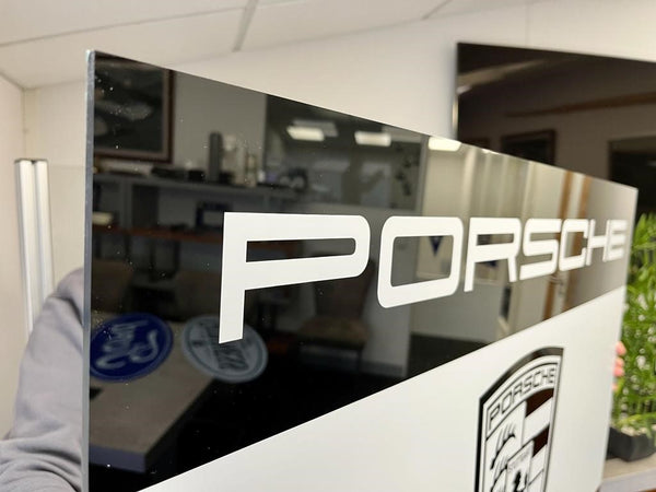 PORSCHE Service Sign