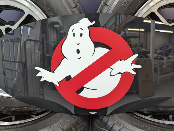 GHOSTBUSTERS Oval Logo Only Sign