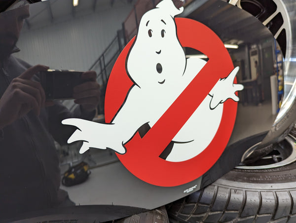 GHOSTBUSTERS Oval Logo Only Sign