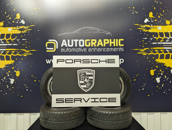 PORSCHE Service Sign - Lightweight