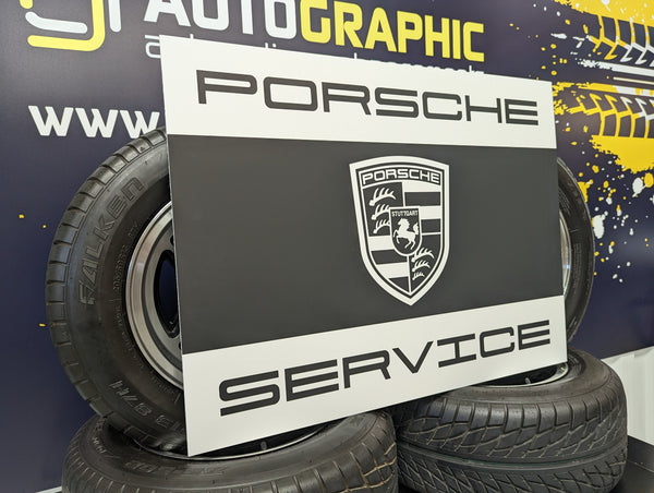 PORSCHE Service Sign - Lightweight